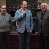 Başiskele Kaymakamı Atilla Kantay konuşmasını yaparken