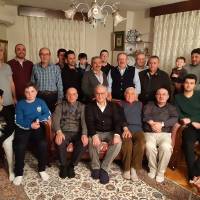 Baykara Ailesinin en yaşlısı Sadi Baykara ve Miraç Kandili buluşmasına katılanlar