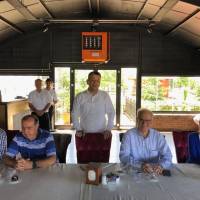 Ali Aydemir, Dr. Alaattin Büyükkaya, Akça Koca Kültür Platformu Başkanı Hasan Uzunhasanoğlu, Ahsen Okyar, Banu Çevikel