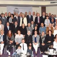 Dr. Nuri Çağlar ve Akça Koca Kültür Platformunun vefa toplantısına katılanlar
