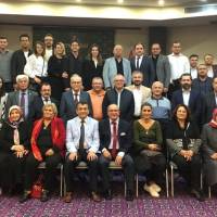 Dr. Zülfikar Özkan ve toplantıya katılanlar