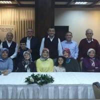 Gülce Taşolar’ın başkanlık kutlamasına katılan Akça Koca Kültür Platformu üyeleri