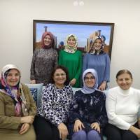 Dr. Fatma E. Taşolar  ve misafirleri