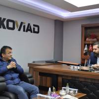 Akça Koca Kültür Platformu Başkanı Hasan Uzunhasanoğlu, Kocaeli Vizyoner İş İnsanları Derneği Başkanı Harun Reşit Kocagöz