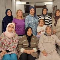 Elvan Mut ve misafirleri