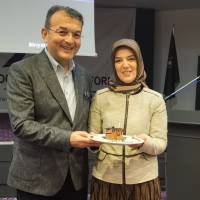 Başkan Hasan Uzunhasanoğlu yeni yaşına girerken Emine Hanım ile birlikte