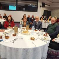 E. Kaymakam Ahmet Katırcı, Dr. Alaattin Büyükkaya, Müjgan Büyükkaya, Nursel Okyar, Ahsen Okyar, Mürsel Gündoğdu, Bengisu Gündoğdu ve Konferansa katılanlar