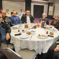 İş insanı Ferit Yağız, KBB Aromatik Bitkiler Koordinatörü Abdullah Köktürk, Eğitimci Erdoğan Davut, Ali Kahraman ve toplantıya katılanlar