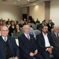 Ahsen Okyar, Musa Ordu Serhat Duyar, Ali Kahraman ve toplantıya katılanlar