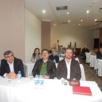 Ali Aydemir, Mücahit Kil, Coşkun Karakadılar ve Gençlerle Başbaşa programına katılanlar