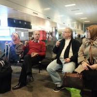 Halime Toka, Mustafa Toka, Ahsen Okyar, Nursel Okyar Sabiha Gökçen Havalimanın da