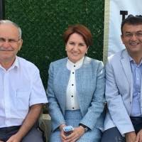 Ahsen Okyar, Ülkemizin iftihar kaynağı Dr. Meral Akşener, Akça Koca Kültür Platformu Başkanı Hasan Uzunhasanoğlu