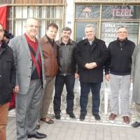 Kocaeli Trabzonlular Derneği Başkanı Orhan Sarısüleyman, KOTO Başkan Vekili Zihni Yılmaz, Sami Çakır, Dr. Aziz Alemdar, Dr. Oktay Taşolar, Ahsen Okyar