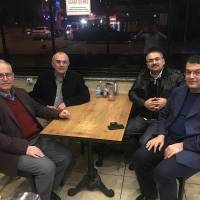 Ahsen Okyar, Dr. Oktay Taşolar, Dr. Ali Değirmenci, Hasan Uzunhasanoğlu Hacıbey’de
