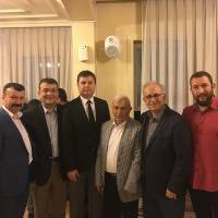 Dr. İsmail Çapçı, Hasan Uzunhasanoğlu, Cihat Kaymas, Mehmet Cemal Çiftçigüzeli, Ahsen Okyar ve Kenan Serhat İnce