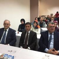 Abdullah Köktürk ve toplantıya katılanlar