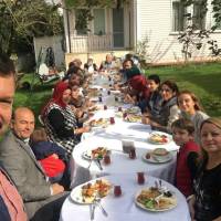 Dr. İsmail Çapçı ve toplantıya katılanlar