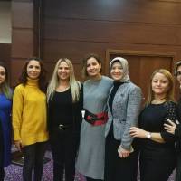 Emine Uzunhasanoğlu, Göksu - Ümmühani Özen, Emel Engin, Ayşegül Karakadılar,  Dr. Ayşe Zeynep Turan, Ayşe Çapçı, Dr. Fatma Emre Taşolar