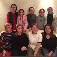 Arzu İpekli ve misafirleri