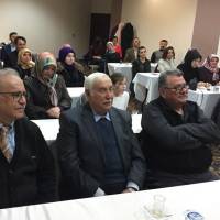 Ahsen Okyar, Günay Gülcü, Abdullah Köktürk ve toplantıya katılanlar