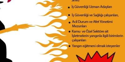 1 Seviye Yangin Egitici Egitimi