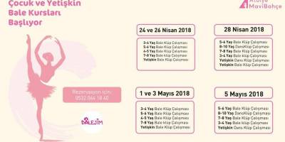 Cocuk Ve Yetiskin Bale Kurslari Mavibahce De